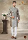 Outluk Vol 141 Silk Digital Printed Kurta And Pajama Mens Wear Manufacturers 141001 To 141008